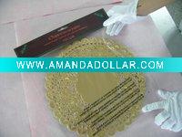Wholesale foil paper doilies