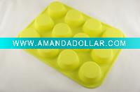 Silicone cup cake pan (S008--12cup)