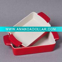 ceramic bakeware S/2