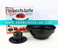 Wholesale 3 Tier Bake & Fill Cake Pan
