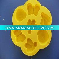Wholesale silicone cup cake tray,silicone chocolate mould