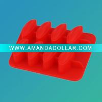 lip shape silicone bakeware mould