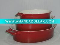 stoneware ceramic baking dish