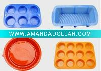 Wholesale Silicone muffin cups, silicone rubber cake mold