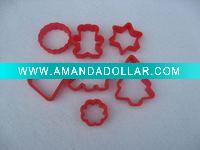 Plastic cake mould