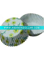 Wholesale 100pc colorful paper cup cakes mould paper baking mould