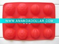 Wholesale silicone ice cube tray/silicone cake mould/silicone chocolate mould