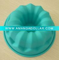 Wholesale 2011 LFGB standard microwave silicone cake mould