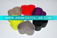 Wholesale Food-grade Cupcake Silicone Cake Mould