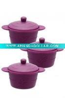 Wholesale Hot sale Mini Casserole 100% Silicone Bowl
