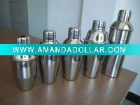 stainless steel cocktail shaker