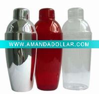Plastic cocktail shaker