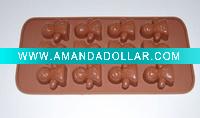 FDA LFGB 100% Silicone Chocolate Mould