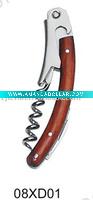 Wholesale wine bottle opener with rose wood handle