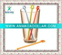 Fashion Drinking Plastic Stirrer