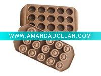 Wholesale Fifteen Caves Silicone Chocolate Molds