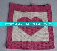 100% cotton fabric potholder