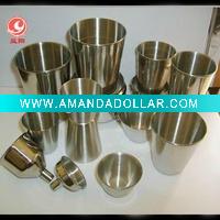 Wholesale stainless cups and funnel of different capacity