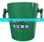 5L promotional round aluminium ice bucket