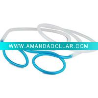Glasses drinking straw