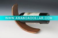 Wholesale wood wine holder, one bottle wine holder