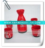 Wholesale ceramic wine set