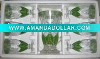 Wholesale wine gift glass set/promotion gift glass set/wine jug and glass cup