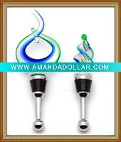 Wholesale murano glass wine stopper