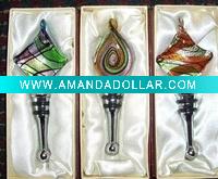 Wholesale Crystal glass wine stopper