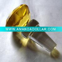 crystal bottle stopper