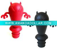 Wholesale promotion gift silicone bottle stopper