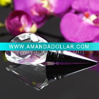 crystal wine stopper