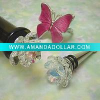 Wholesale crystal bottle stopper