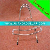 Wholesale metal cutting board holder bamboo cutting board rack wire chopping board rack