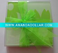Wholesale Glass Coaster Set