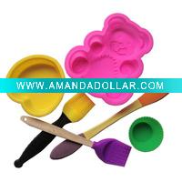 Wholesale 6pcs Silicone baking set