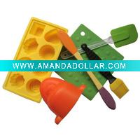 Wholesale 6pcs Silicone baking set