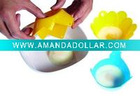 Wholesale Silicone perfect egg poacher pan