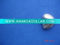 Wholesale heart shapedtea strainer with strap, good looking superior quality,comply with FDA