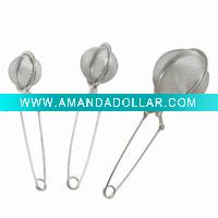Stainless tea strainer