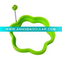 Wholesale Flower-shaped Silicone Egg Ring For Family