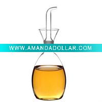 Wholesale clear glass oil vinegar bottle
