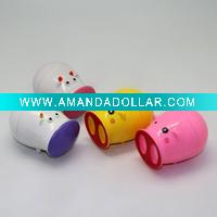 Cow shape plastic salt shaker