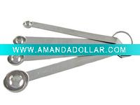 Wholesale stainless steel set of 4 Measuring Spoon