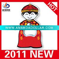 Wholesale 2011 promotional bottle opener