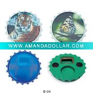 Magnet Plastic Bottle Opener