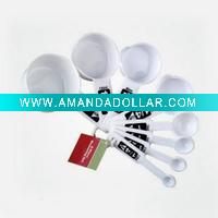 8 pcs Plastic Measuring Set