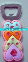 Wholesale Durable Fashion 100% Silicone Bottle Opener