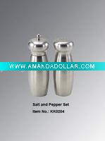 Stainless steel Salt and Pepper shaker(salt and pepper mill,salt and pepper set)