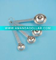 Wholesale stainless steel measure spoon, measuring cup